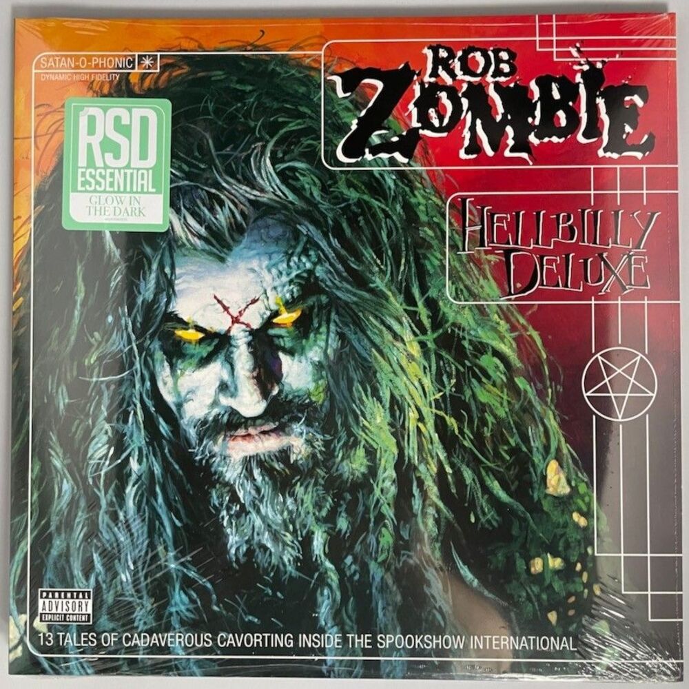 Rob Zombie – Hellbilly Deluxe – Limited Glow-In-The-Dark Vinyl Record, 2025